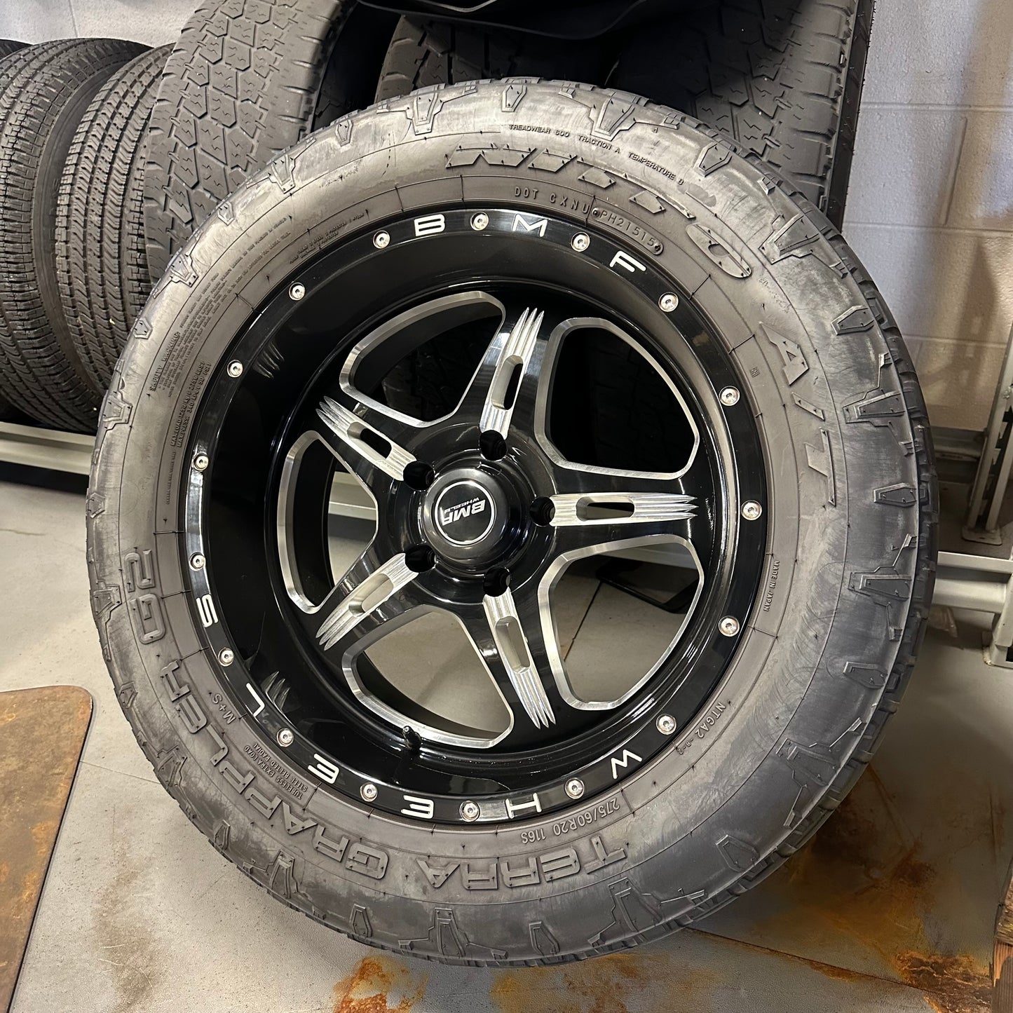 20 in BMF Wheels dodge ram