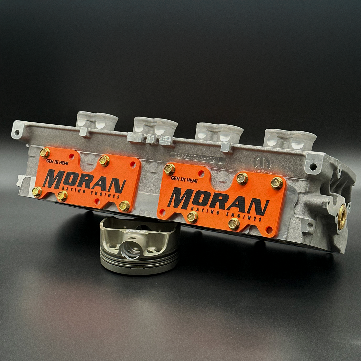 gen 3 hemi exhaust block off plates cover