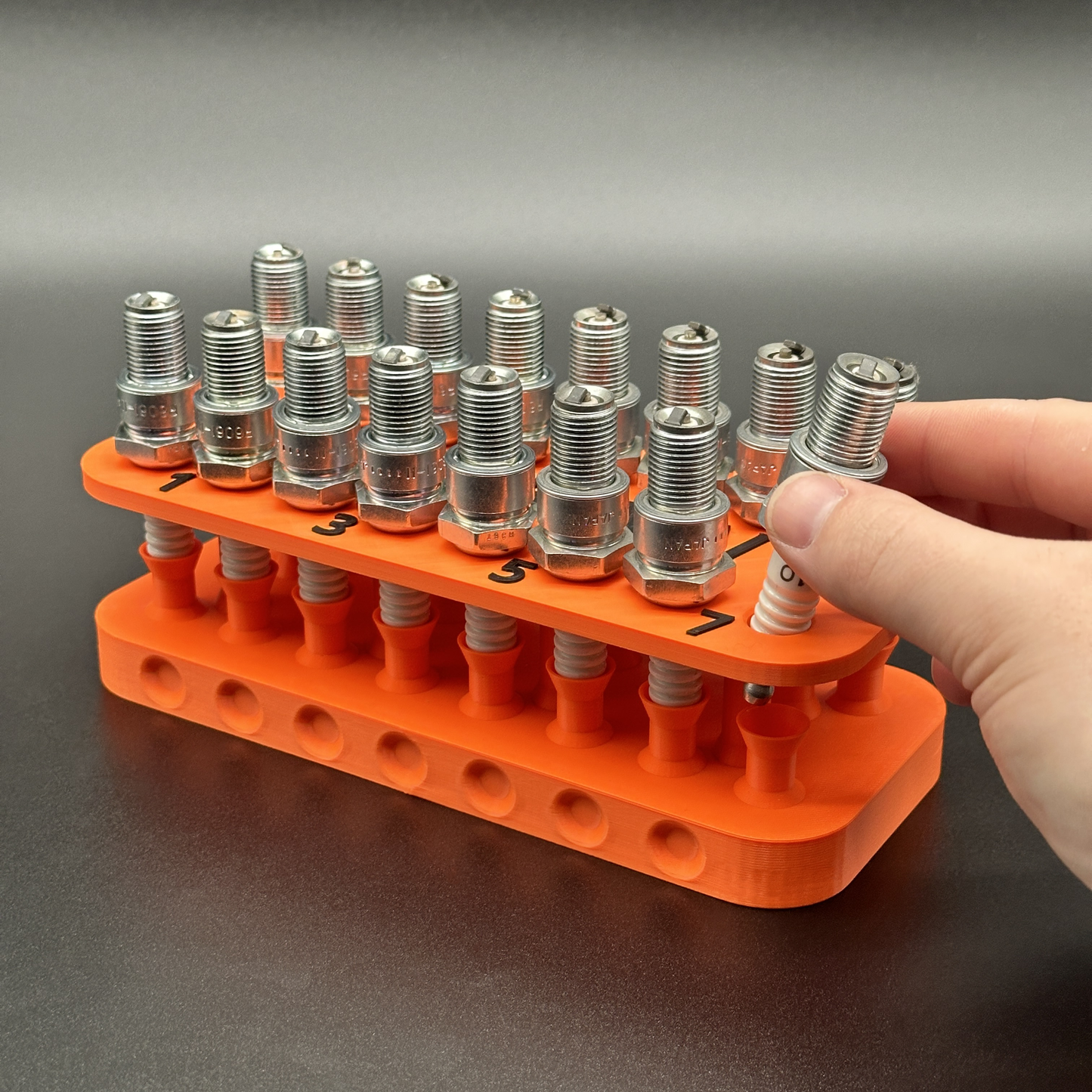 Spark Plug Holder spark plug caddy spark plug organizer V24 spark plug holder