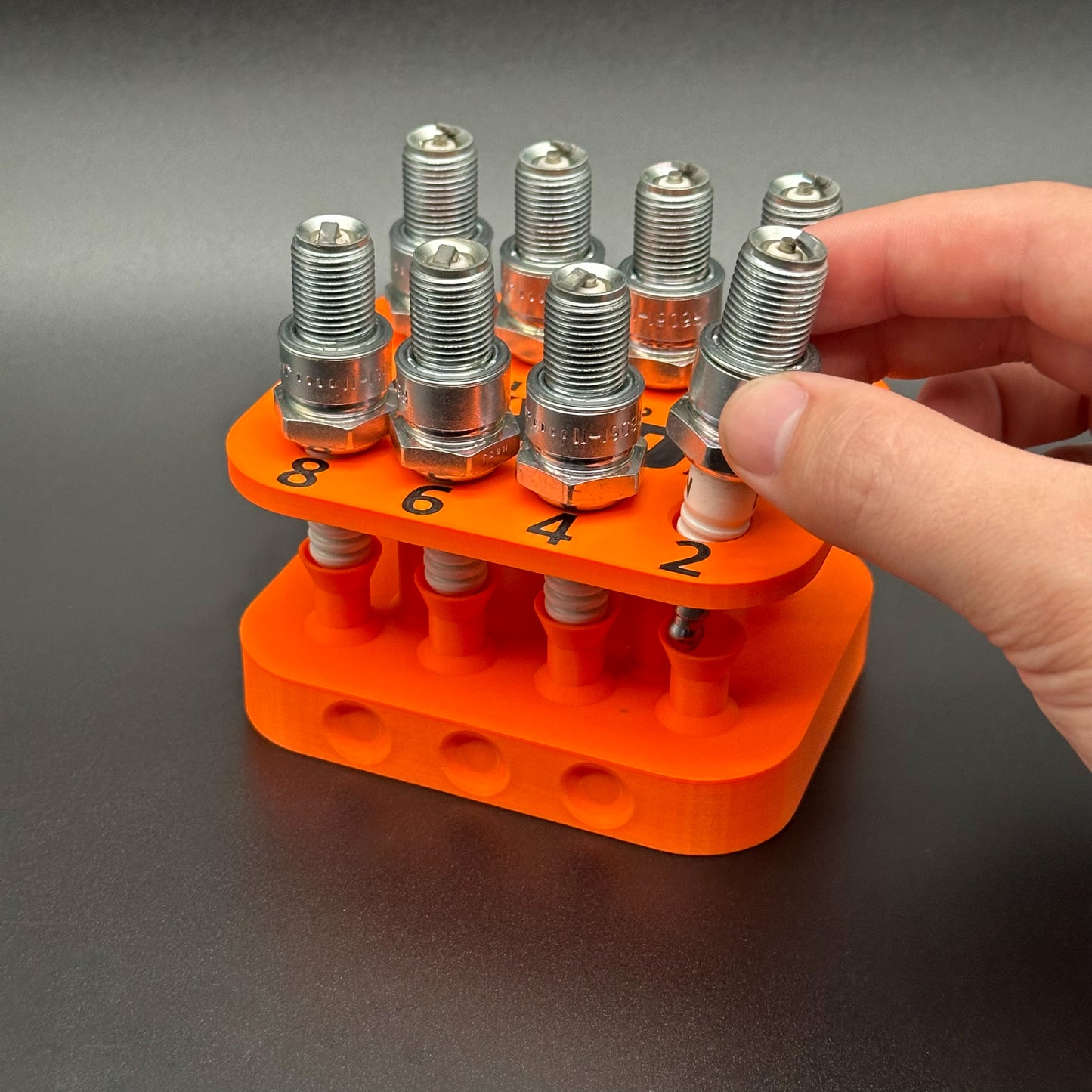 Spark Plug Holder spark plug caddy spark plug organizer