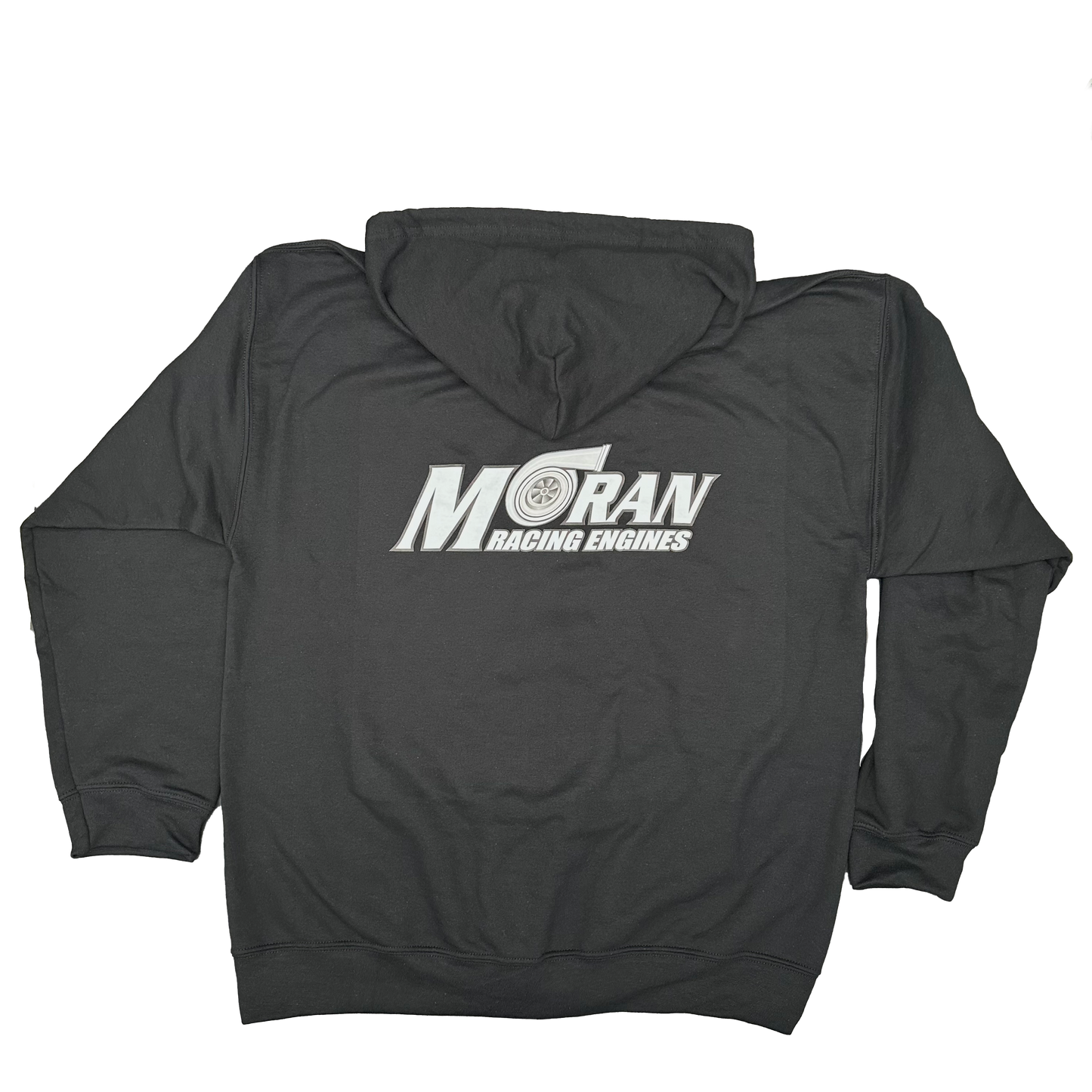 Black and Grey Zip-Up Hoodie